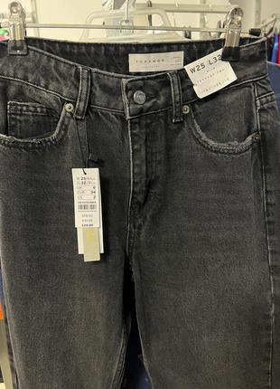Темно серые расклешонные джинсы2 фото
