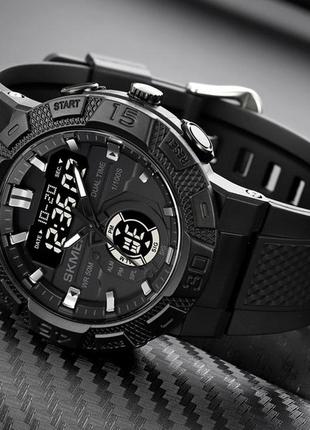 Наручний чоловічий тактичний годинник — skmei borys