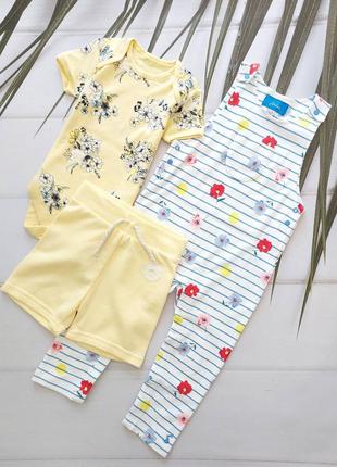 Шорты, бодик, комбинезон