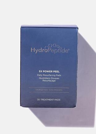 Омолоджуючий пілінг в серветках hydropeptide 5x power peel