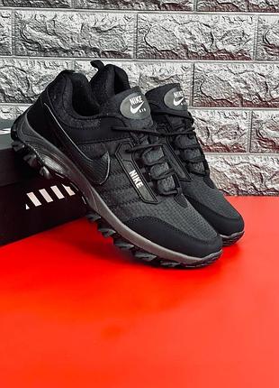 Мужские кроссовки nike черные термо кроссовки найк
