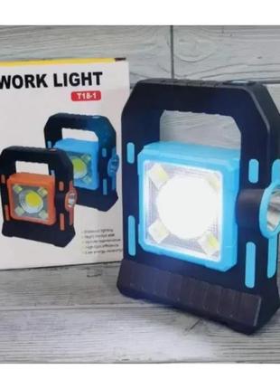 Кемпінговий переносний ліхтар work light t18-1 / акумуляторний usb br00014