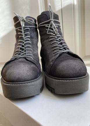 Хайкери черевики чоботи ботинки сапоги 100% замша6 фото