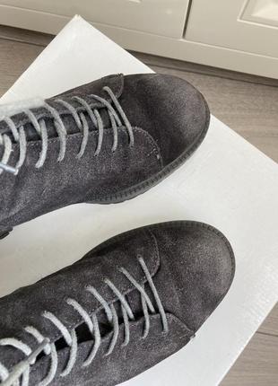 Хайкери черевики чоботи ботинки сапоги 100% замша3 фото