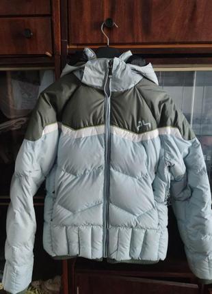 Спортивна пухова куртка, лижна пухова куртка powderhorn, розмір m - l2 фото
