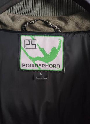Спортивна пухова куртка, лижна пухова куртка powderhorn, розмір m - l6 фото