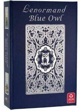 Mille lenormand blue owl блакитна сова окаул ленорман1 фото