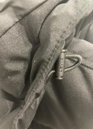 Мужская удлиненная стеганая куртка-парка levi's10 фото