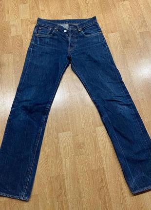 Джинси levis 501 (selvage)1 фото