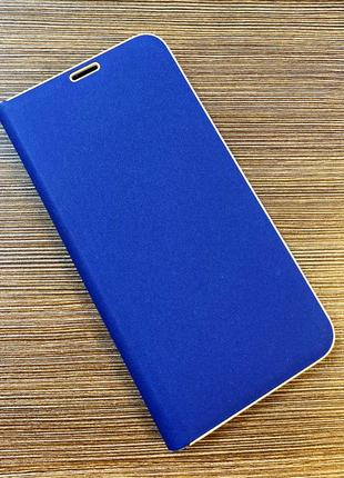 Чехол-книжка на телефон samsung a30s 2019 года синего цвета