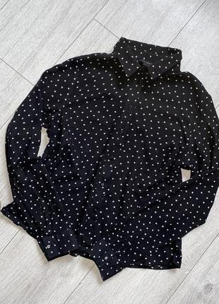 Черная женская блузка размер s1 фото