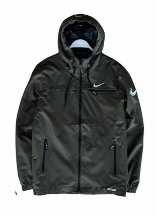 Мужская плащевка nike raincoat a001 khaki.