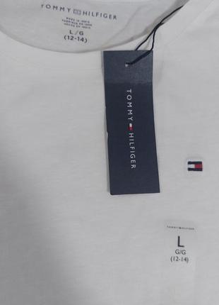 Tommy hilfiger футболка детская l(12-14)5 фото