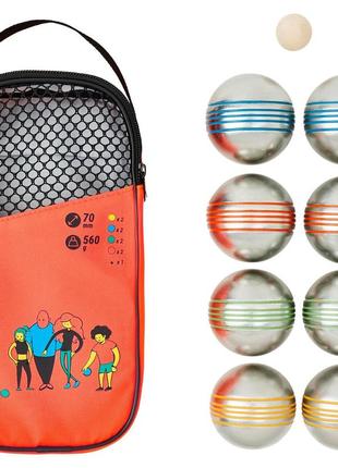 Набор для петанка geologic 70 мм/550 г 8 шаров