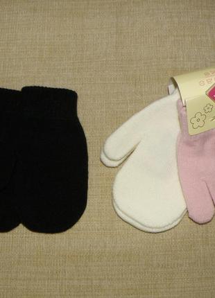 Комплект демисезонных перчаток next для малышей3 фото