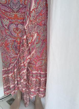 Ультра модная юбка на запах из вискозы2 фото