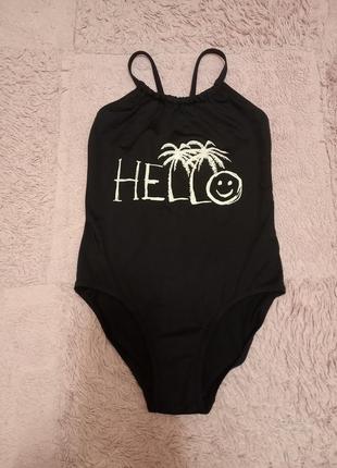 Купальник на девочку сплошной,