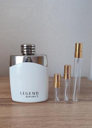 Розпив оригінал! montblanc legend spirit eau de toilette.