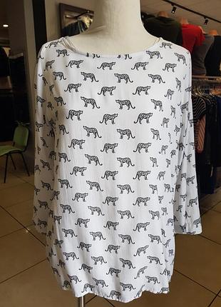 Блуза жіноча білі віскоза виробництва польща .рукав четвертковий