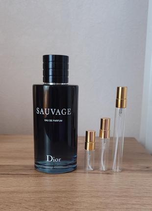 Распил оригинал! dior sauvage eau de parfum1 фото