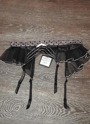 Новий розкішний🔥 напівпрозорий пояс для панчіх р.14 / 40 від ann summers