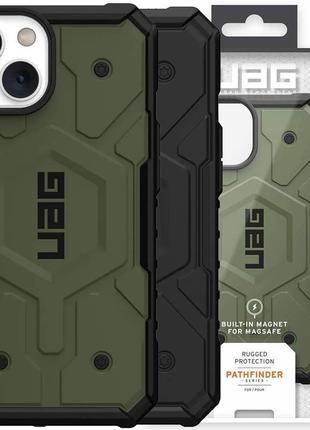 Ударостійкий чохол uag pathfinder with magsafe для apple iphone 15 plus / 14 plus (6.7")