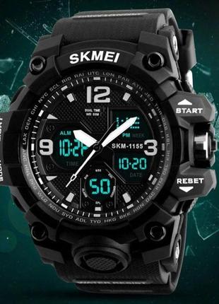 Skmei мужские водостойкие спортивные тактические часы skmei hamlet 11555 фото