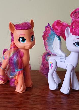 Фигурки my little pony, радуга деш, хрустальная империя оригинал1 фото