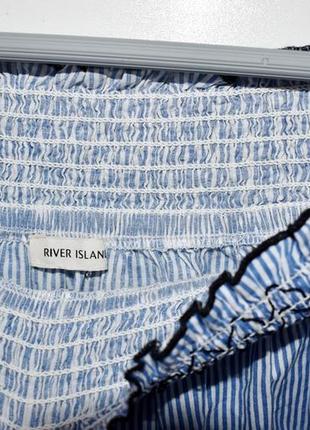 River island красива блуза з вишивкою zara cos arket hanro mango massimo dutti guess стиль3 фото