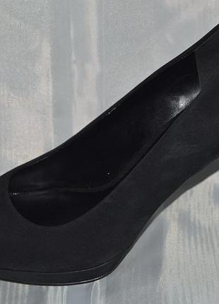 Туфли лодочки босоножки ecco кожа размер 40, туфлі шкіра