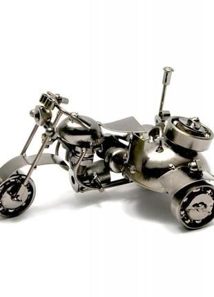 Техно-арт "байк з мотоколяскою" (15х10х10 см)