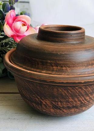 Горшочек для запекания-факир керамклуб 450 мл