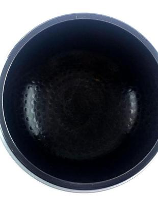 Чаша поющая кованая черная (16.5х8.5х15.3 см)2 фото