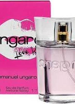 Парфумована вода emanuel ungaro ungaro love kiss 90ml tester.2 фото