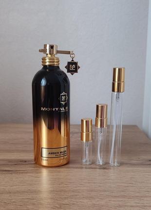 Рощпи оригінал! montale amber musk esu de parfum