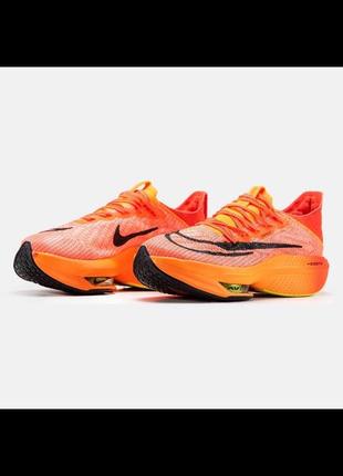 💥nike air zoomx alphafly orange😍