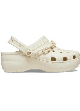 Crocs classic platform chain clog, 100% оригінал1 фото