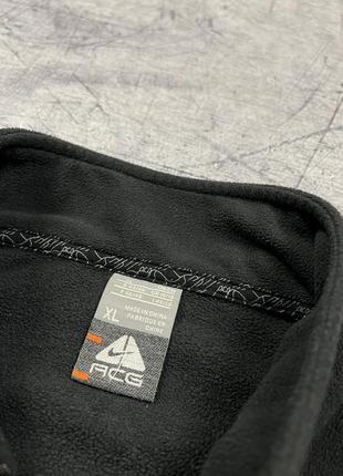 Vintage nike acg black fleece винтажная флисовая кофта флиска nike acg5 фото