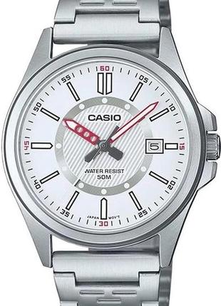 Мужские часы casio mtp-e700d-7evef, серебристый цвет