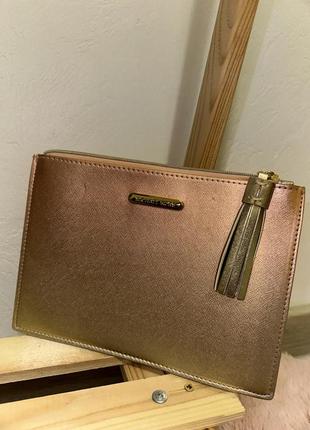 Michael kors rose to gold, клатч michael kors оригинал