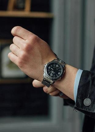 Зовнішній чоловічий тактичний годинник — weide standart silver