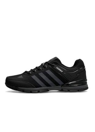 Кроссовки мужские adidas terrex continental black gray (адидас)