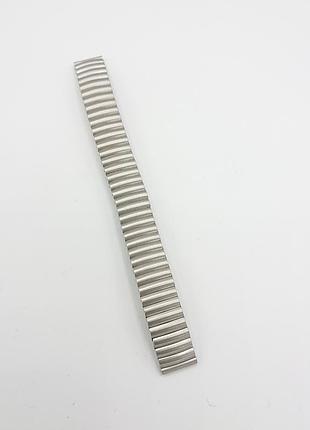 Ремешок для часов матового цвета шириной 14мм stainless steel растяжной