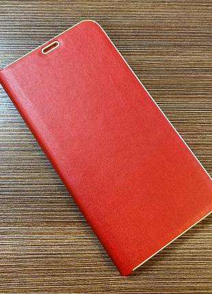 Чехол-книжка на телефон samsung a10s 2019 года красного цвета1 фото