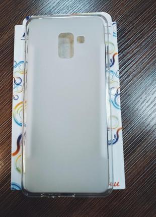 Чохол силіконовий на samsung a730 a8+