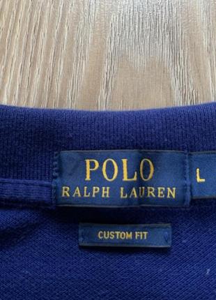 Мужская классическая поло футболка polo ralph lauren4 фото