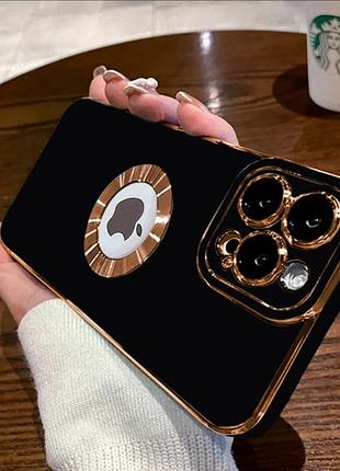 Силиконовый черный глянцевый чехол для беспроводной зарядки, чехол на айфон 13 чехол для бп, беспроводная зарядка