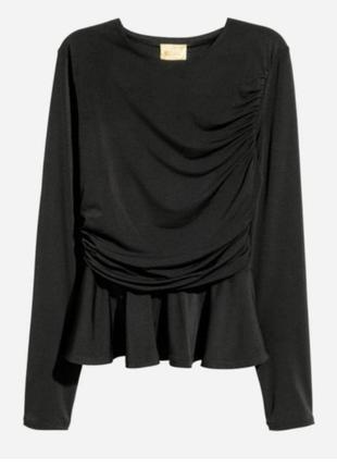 Актуальная стильная блуза, коита черная от savage,441 фото