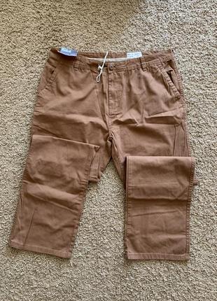 Новые мужские котоновые брюки denim co w38l32 52-54