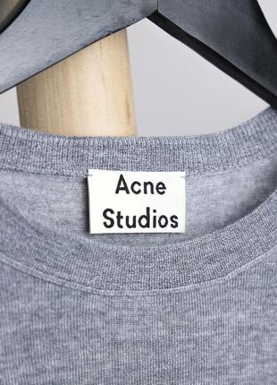 Acne studios чоловічий вовняний светр, джемпер, кофта